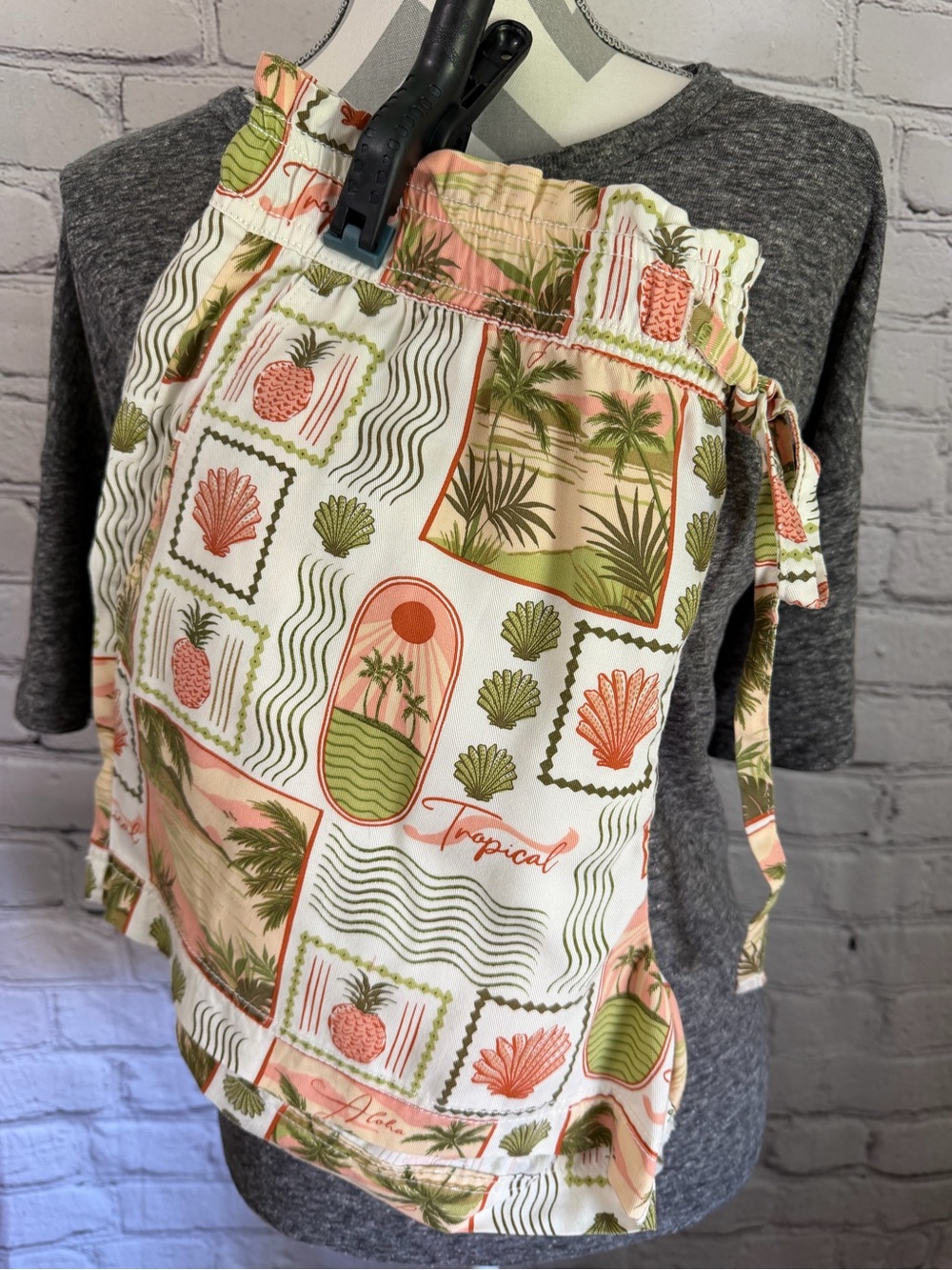 C&C California Tropical Lyocell Shorts